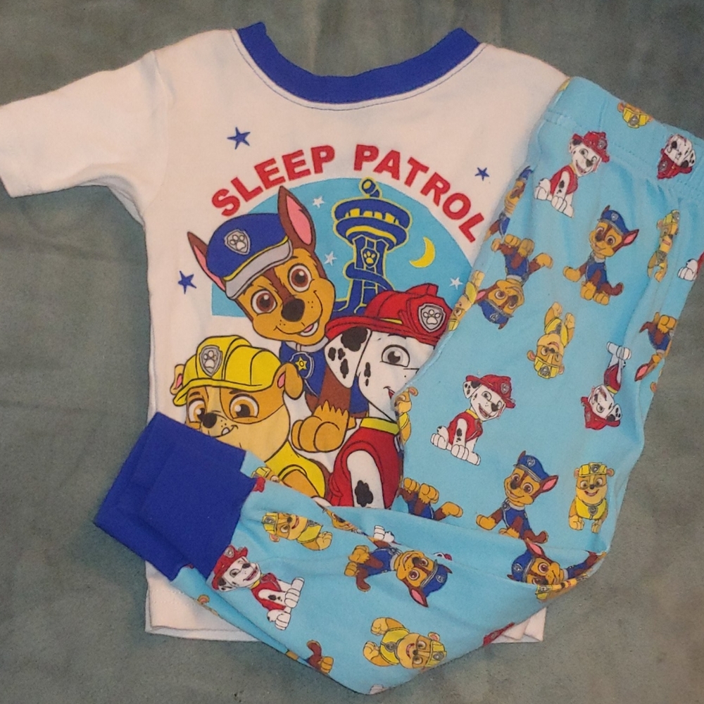 Paw patrol boy or unisex pjs
